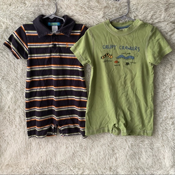 Two Gymboree Rompers - Picture 1 of 6